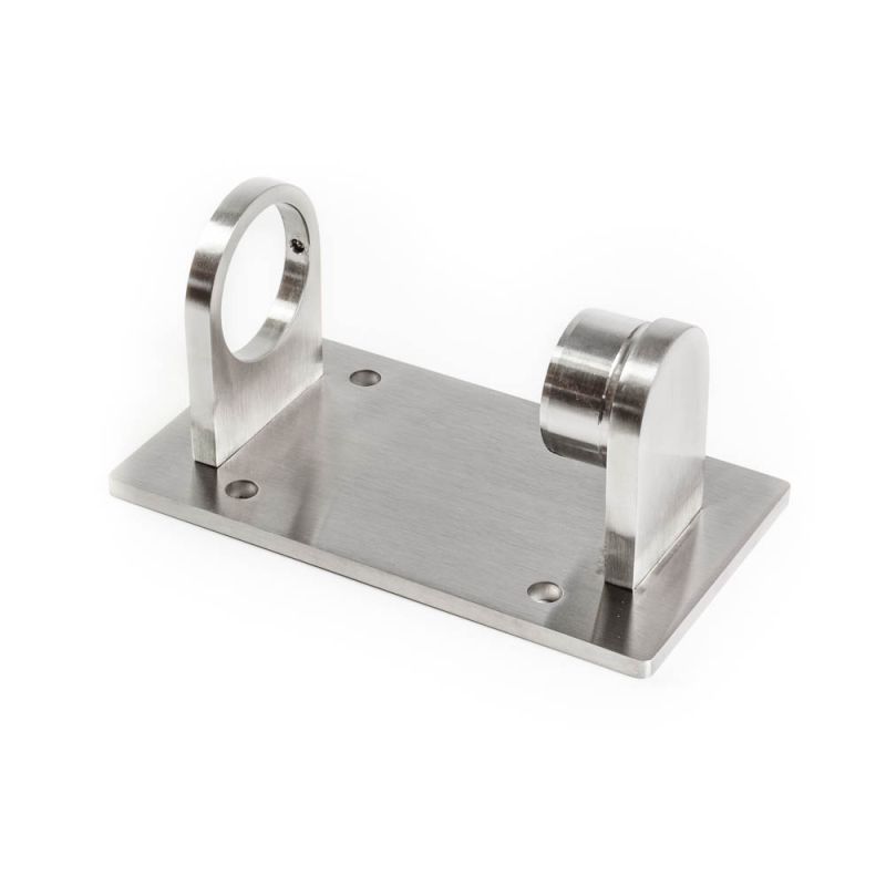 Platine latérale Inox 160x90mm