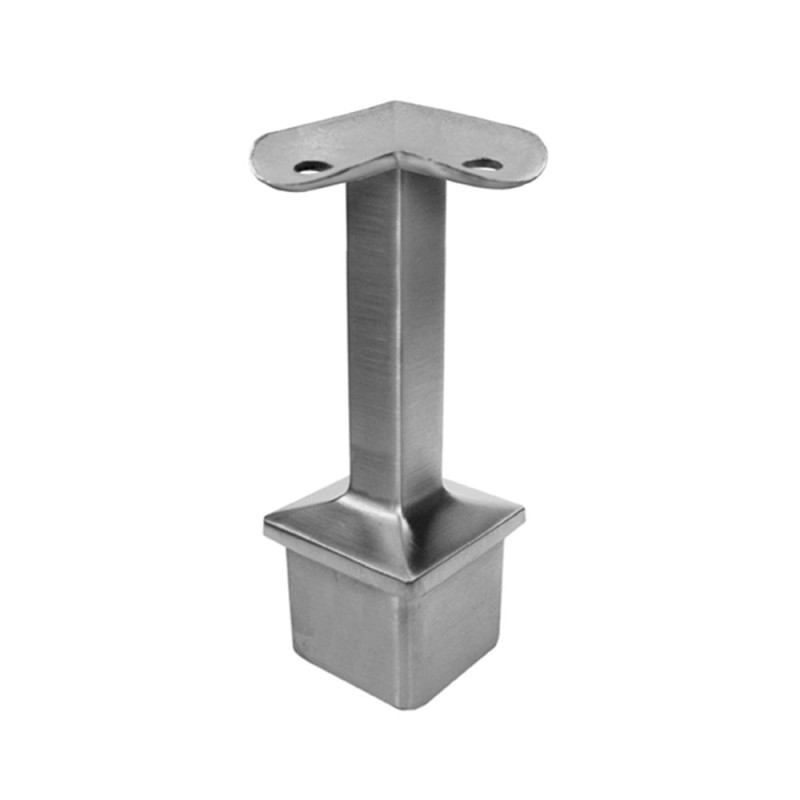 Support de lisse ronde à 90° pour poteau