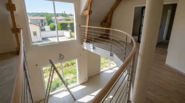 Garde-corps inox ext&eacute;rieur