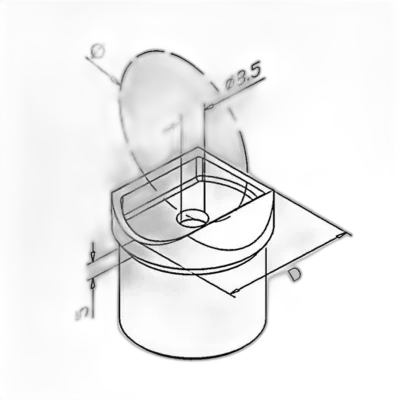 Adaptateur Inox tube/tube - vue 2