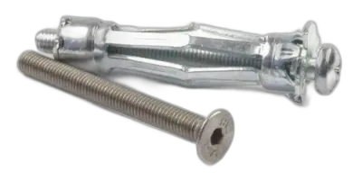 Cheville Placo M5 + vis inox