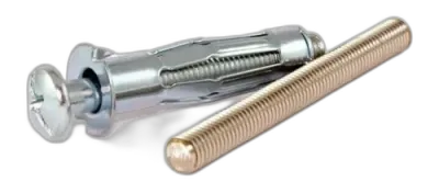 Cheville Placo M8 + tige filetée inox