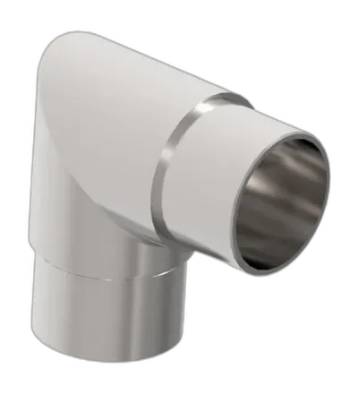Coude inox angle vif