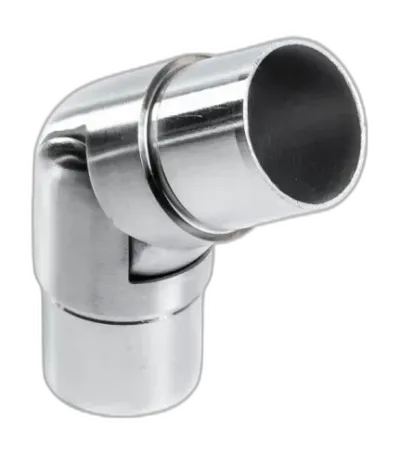 Coude inox orientable