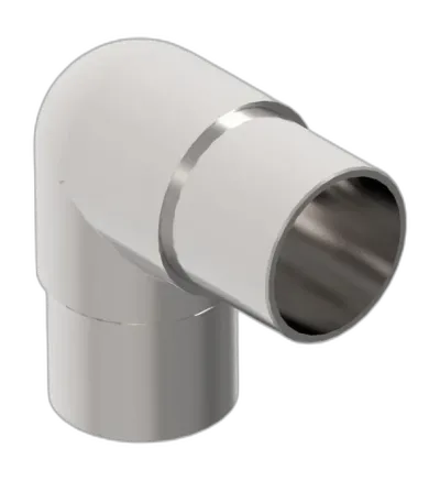 Coude inox petit rayon