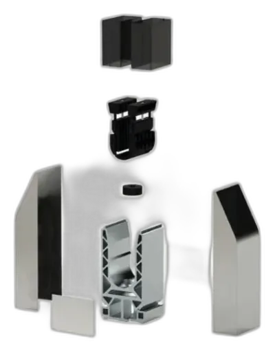 Pince à verre de sol "Plume" - vue 4