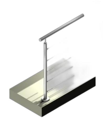 Poteau pour 5 câbles - Départ