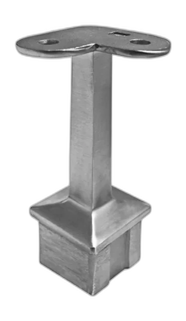 Support de lisse plate à 90° pour poteau