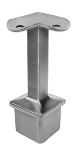 Support de lisse ronde à 90° pour poteau