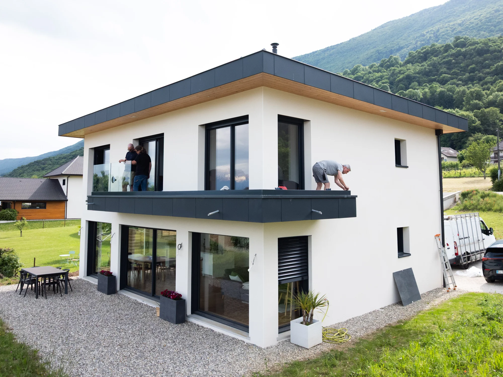 Garde-corps balcon inox respectant la hauteur réglementaire - Erminox