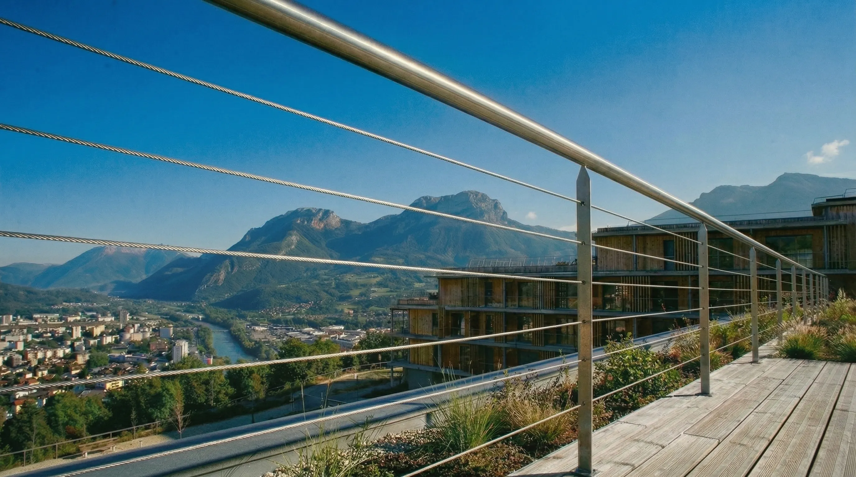 Vue garde-corps inox tarifs indicatifs Grenoble