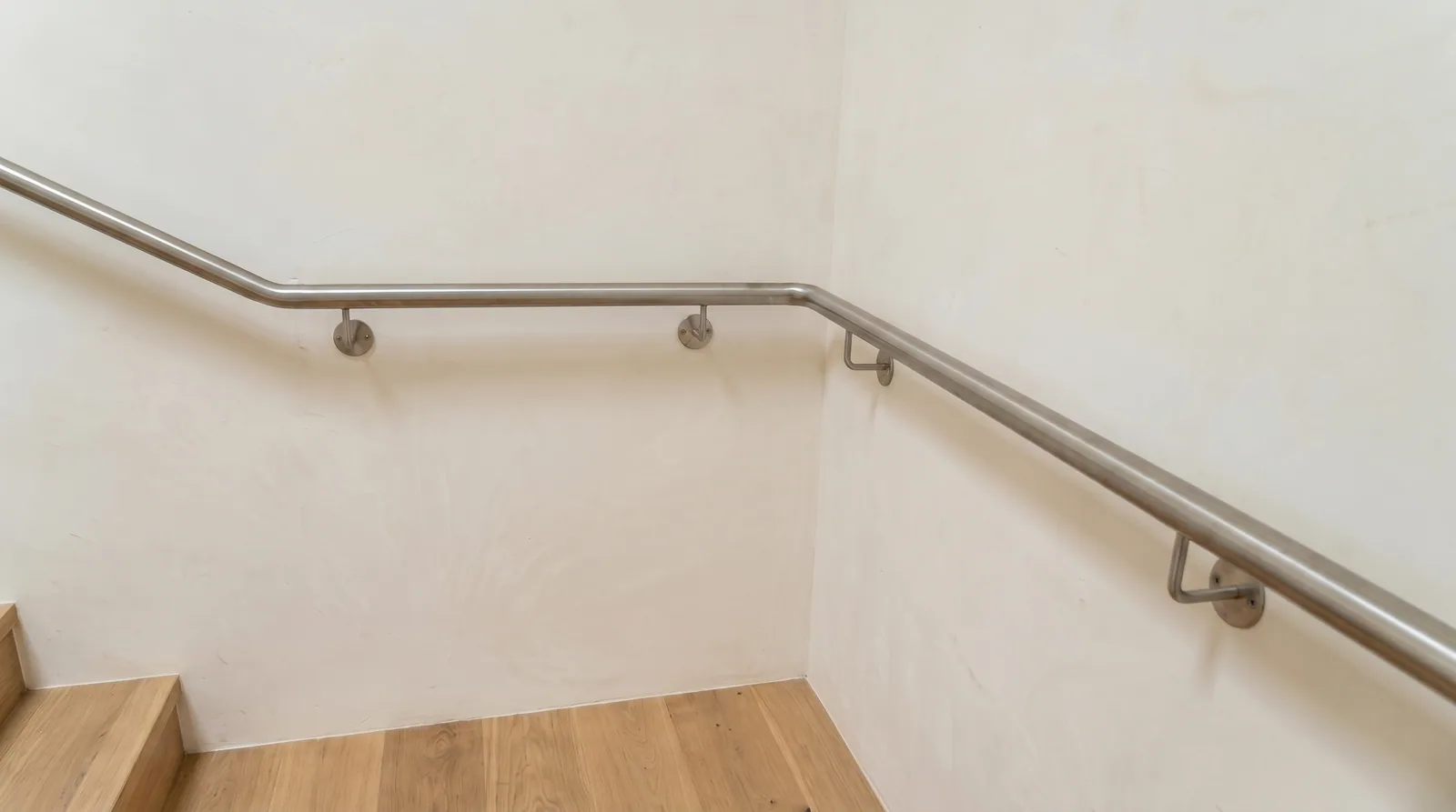 Main courante murale inox Ø42 mm